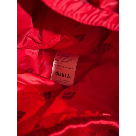 VTG The North Face Extreme Women's Red 80s Winter Jacket Sz Large - Picture 5 of 10